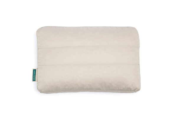 The WakeWell Zoned Adjustable Pillow - Natural/Synthetic Talalay Latex Blend - Low Loft (5") - Small (14"x20") - Image 2